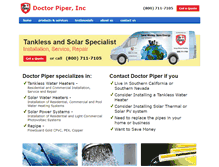 Tablet Screenshot of drpiper.com